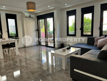 Elegant three-room apartment, 116m² with access to the garden in the center of Oba, Alanya, 250m from the sea-id-2211-photo-4