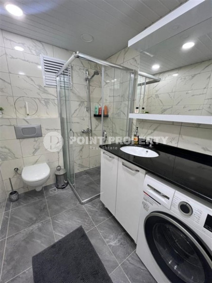 Элегантная трехкомнатная квартира, 116м² с выходом в сад в центре района Оба, Алания, в 250м от моря-id-2211-фото-14