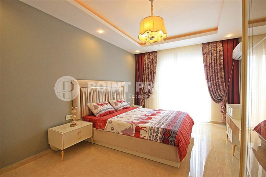 Large view duplex 3+1 with designer interior in Mahmutlar 250m from the Mediterranean Sea-id-1179-photo-22