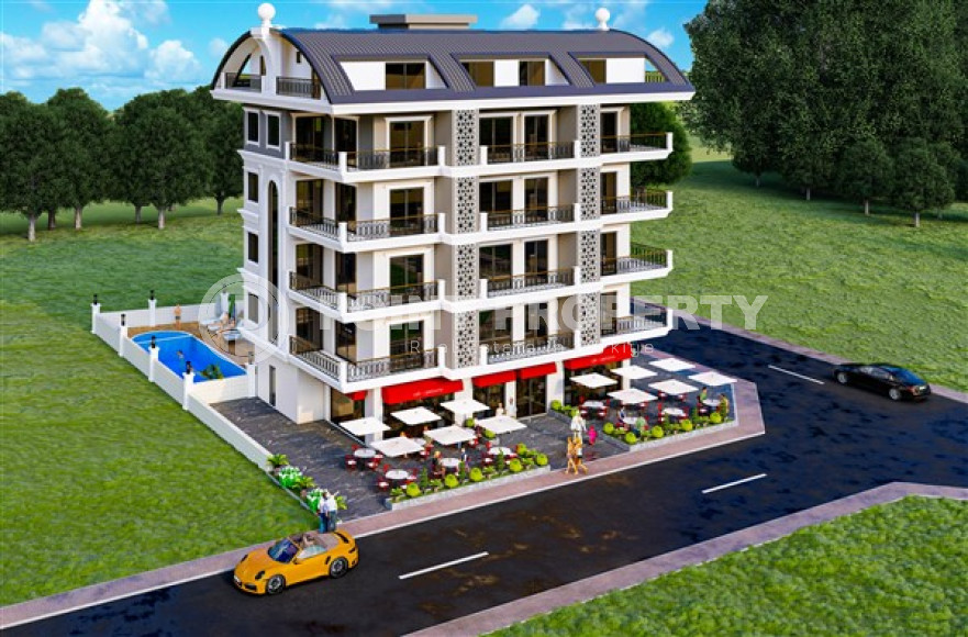 Предложение для ваших инвестиций: квартиры в уютной резиденции в горном районе Алании - Чиплаклы-id-2212-фото-8