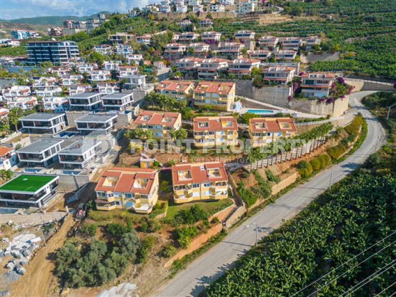 Двухуровневая квартира 3+1, 145м² с потрясающими видами в районе Алании Каргыджак, в 650м от моря-id-2214-фото-3