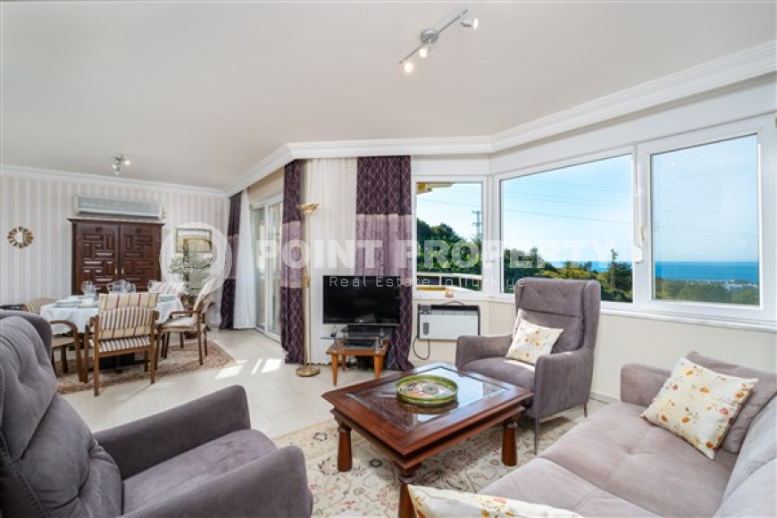 Двухуровневая квартира 3+1, 145м² с потрясающими видами в районе Алании Каргыджак, в 650м от моря-id-2214-фото-5