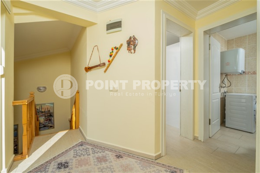 Двухуровневая квартира 3+1, 145м² с потрясающими видами в районе Алании Каргыджак, в 650м от моря-id-2214-фото-19