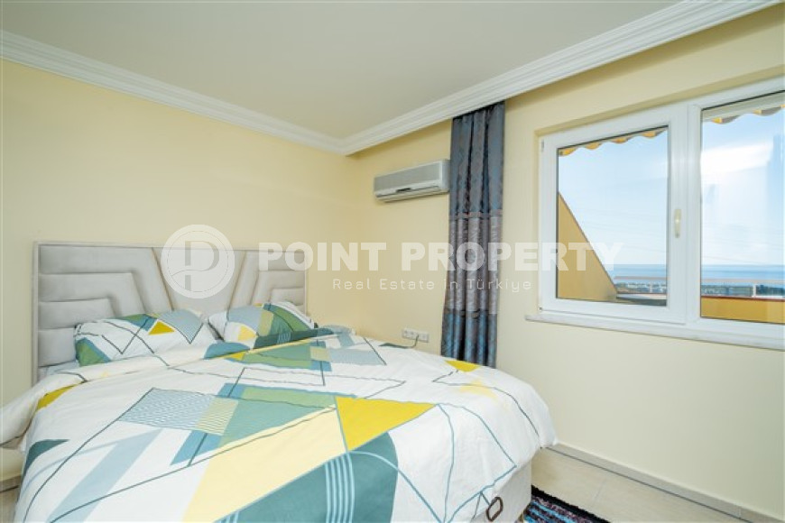 Двухуровневая квартира 3+1, 145м² с потрясающими видами в районе Алании Каргыджак, в 650м от моря-id-2214-фото-23