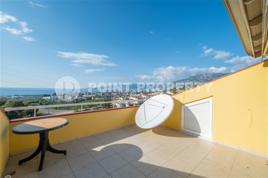 Двухуровневая квартира 3+1, 145м² с потрясающими видами в районе Алании Каргыджак, в 650м от моря-id-2214-фото-25