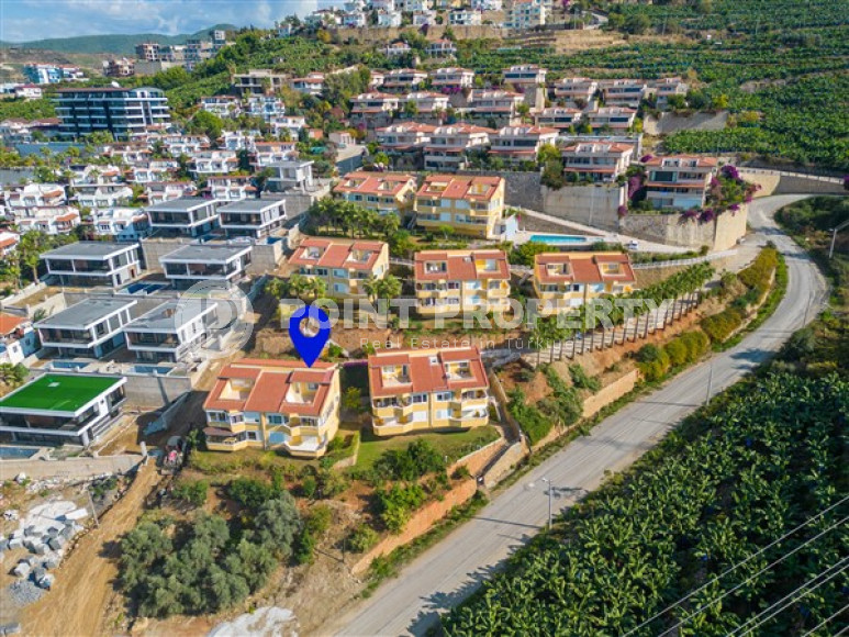 Двухуровневая квартира 3+1, 145м² с потрясающими видами в районе Алании Каргыджак, в 650м от моря-id-2214-фото-27