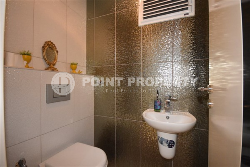 Готовая к проживанию, трехкомнатная квартира, 120м², у реки Дим Чай в Кестеле, Алания-id-2215-фото-14