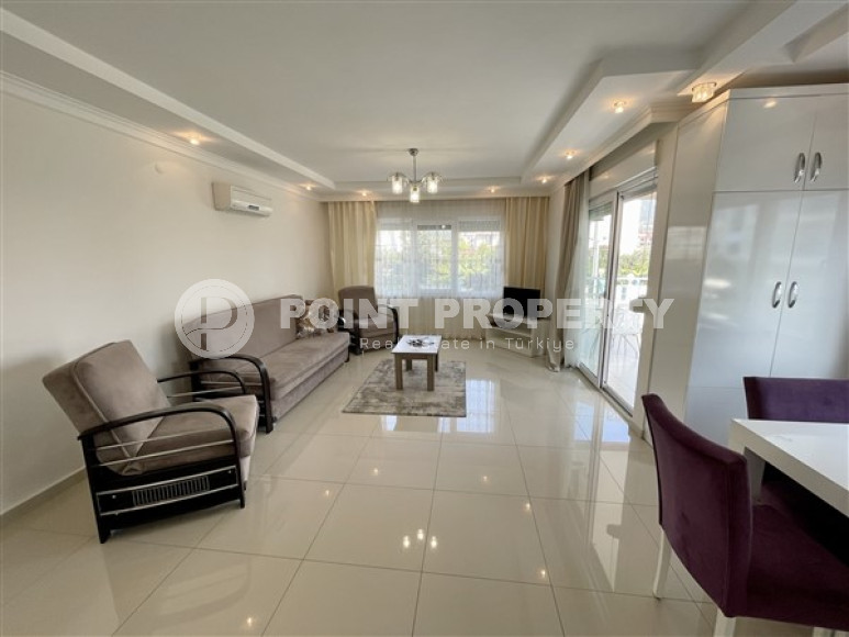 Элегантная двухкомнатная квартира, 70м², в комплексе премиум класса в 100м от моря в Кестеле, Алания-id-2216-фото-2