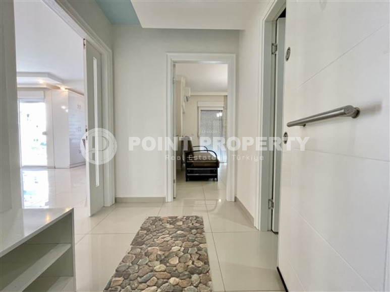 Элегантная двухкомнатная квартира, 70м², в комплексе премиум класса в 100м от моря в Кестеле, Алания-id-2216-фото-5