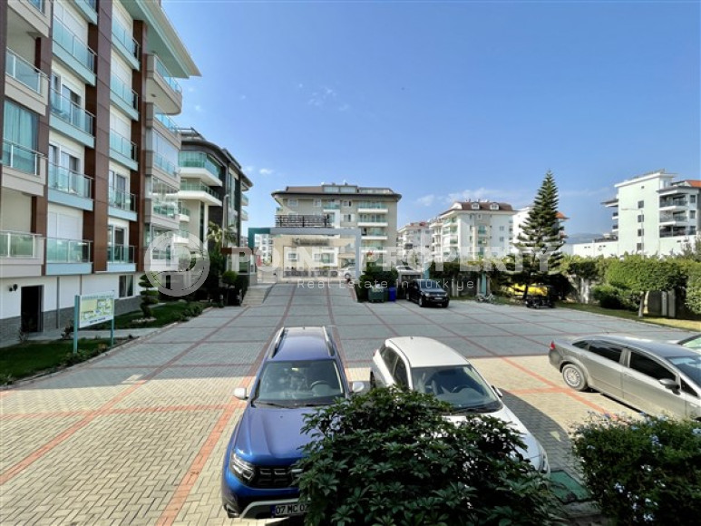 Элегантная двухкомнатная квартира, 70м², в комплексе премиум класса в 100м от моря в Кестеле, Алания-id-2216-фото-14