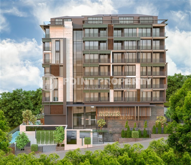 Уникальный инвестиционный проект с апартаментами различной планировки 1+1, 2+1, 3+1 от надежного застройщика в Авсалларе в пешей доступности от Средиземного моря-id-1181-фото-2