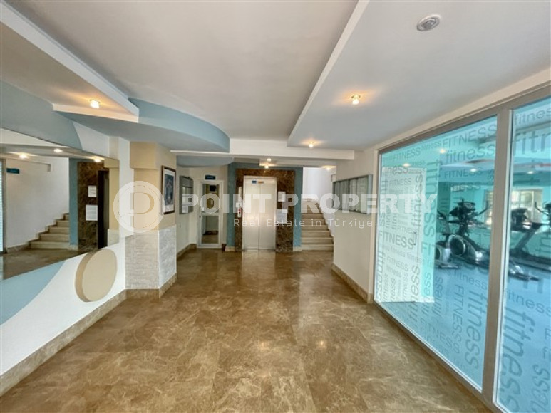 Элегантная двухкомнатная квартира, 70м², в комплексе премиум класса в 100м от моря в Кестеле, Алания-id-2216-фото-17