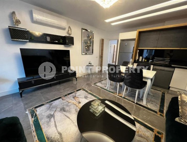 Элегантная четырехкомнатная квартира, 105м², в комплексе c инфраструктурой в центре Алании-id-2217-фото-3