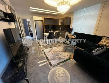 Элегантная четырехкомнатная квартира, 105м², в комплексе c инфраструктурой в центре Алании-id-2217-фото-4