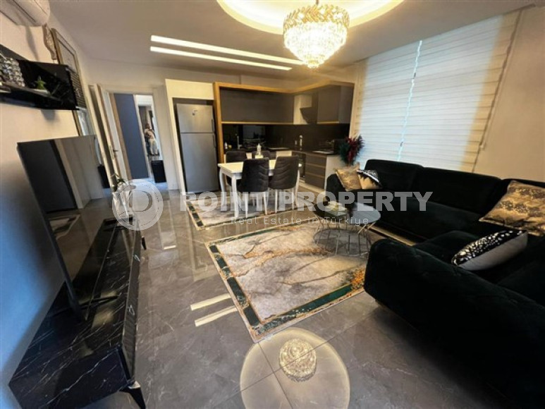 Элегантная четырехкомнатная квартира, 105м², в комплексе c инфраструктурой в центре Алании-id-2217-фото-4