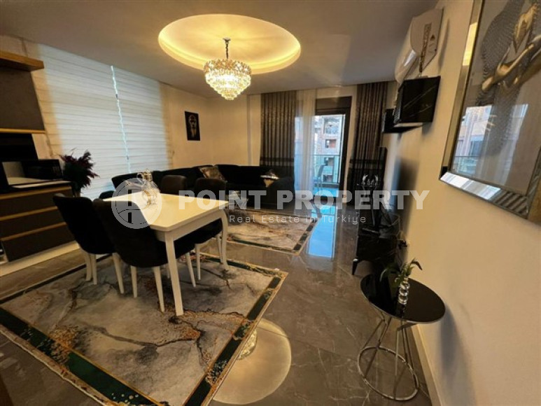 Элегантная четырехкомнатная квартира, 105м², в комплексе c инфраструктурой в центре Алании-id-2217-фото-5