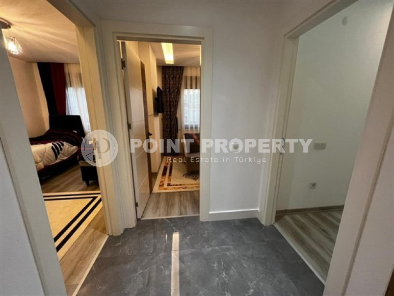 Элегантная четырехкомнатная квартира, 105м², в комплексе c инфраструктурой в центре Алании-id-2217-фото-10