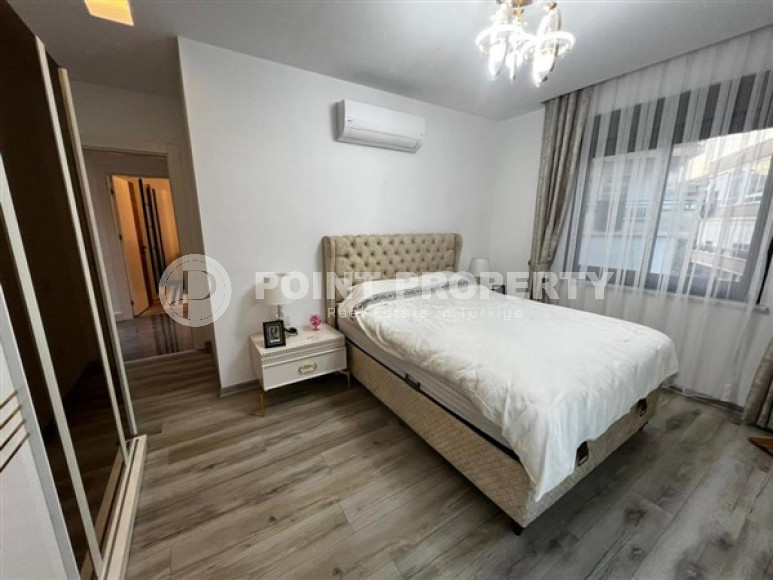 Элегантная четырехкомнатная квартира, 105м², в комплексе c инфраструктурой в центре Алании-id-2217-фото-18