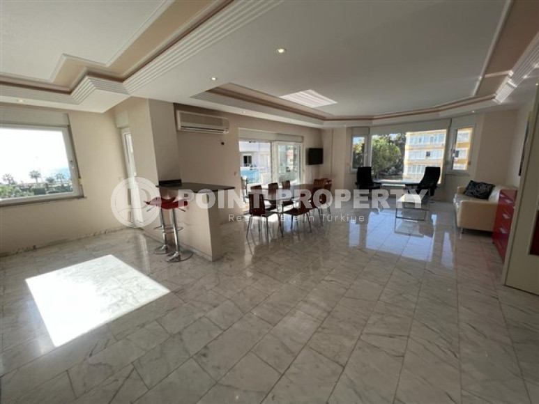 Апартаменты 3+1, 166м², с видом на море и горы на первой береговой линии в Тосмуре, Алания-id-2218-фото-5