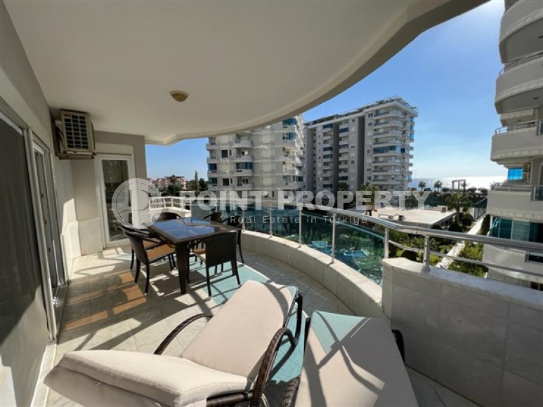 Апартаменты 3+1, 166м², с видом на море и горы на первой береговой линии в Тосмуре, Алания-id-2218-фото-14