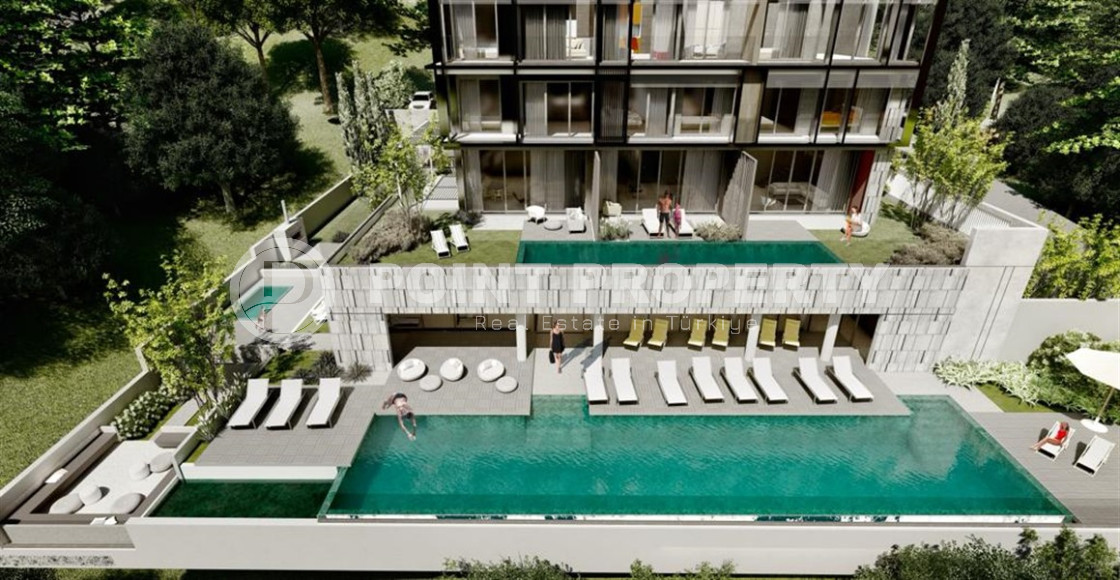 Уникальный инвестиционный проект с апартаментами различной планировки 1+1, 2+1, 3+1 от надежного застройщика в Авсалларе в пешей доступности от Средиземного моря-id-1181-фото-8