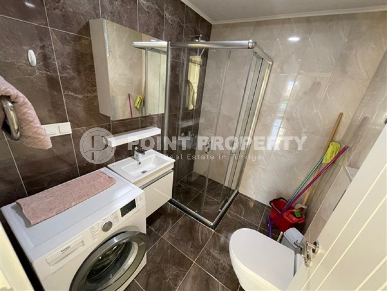 Furnished one-bedroom apartment, 60m², in the Alanya area - Avsallar, 600m from the sea.-id-2219-photo-7