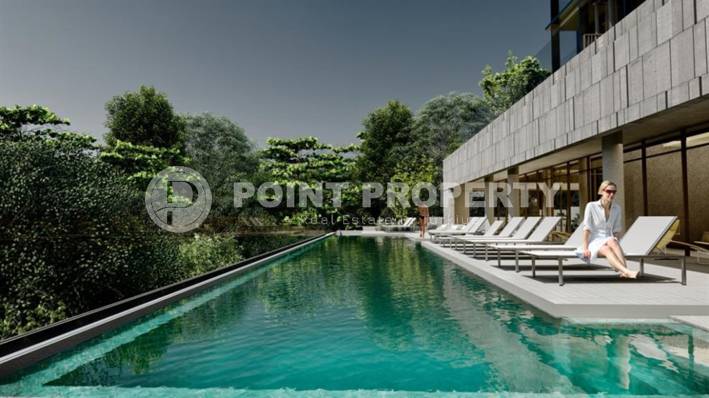 Уникальный инвестиционный проект с апартаментами различной планировки 1+1, 2+1, 3+1 от надежного застройщика в Авсалларе в пешей доступности от Средиземного моря-id-1181-фото-9