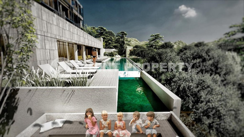 Уникальный инвестиционный проект с апартаментами различной планировки 1+1, 2+1, 3+1 от надежного застройщика в Авсалларе в пешей доступности от Средиземного моря-id-1181-фото-10