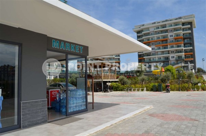 Furnished one-bedroom apartment, 60m², in the Alanya area - Avsallar, 600m from the sea.-id-2219-photo-30