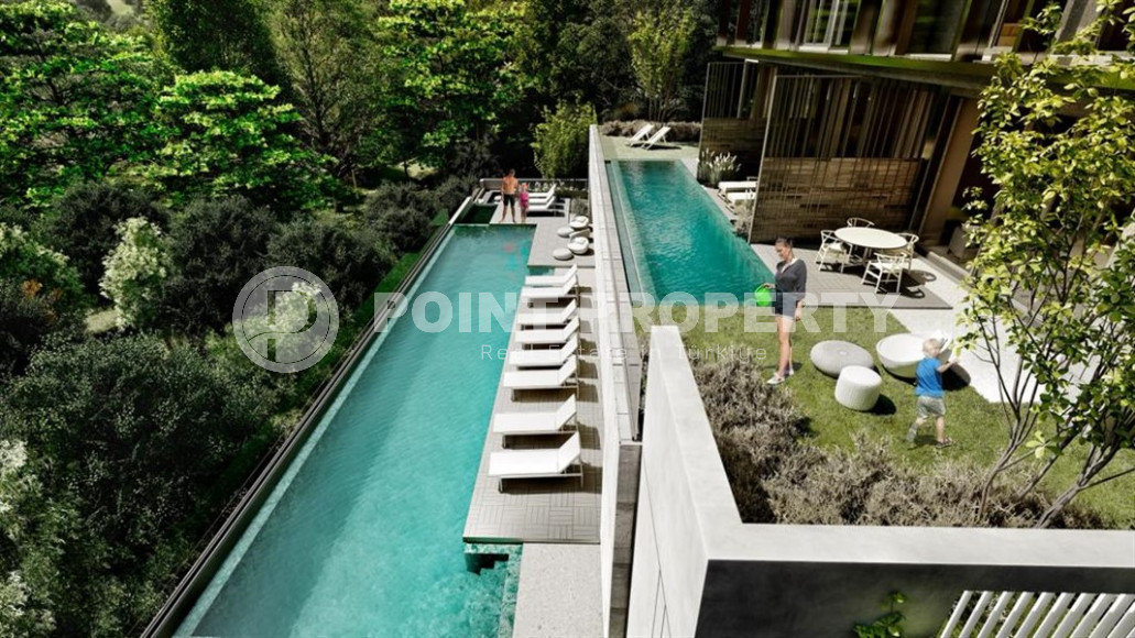 Уникальный инвестиционный проект с апартаментами различной планировки 1+1, 2+1, 3+1 от надежного застройщика в Авсалларе в пешей доступности от Средиземного моря-id-1181-фото-11