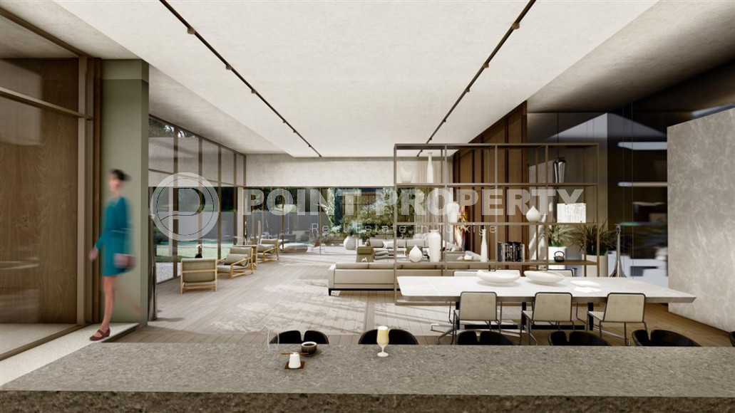 Уникальный инвестиционный проект с апартаментами различной планировки 1+1, 2+1, 3+1 от надежного застройщика в Авсалларе в пешей доступности от Средиземного моря-id-1181-фото-13