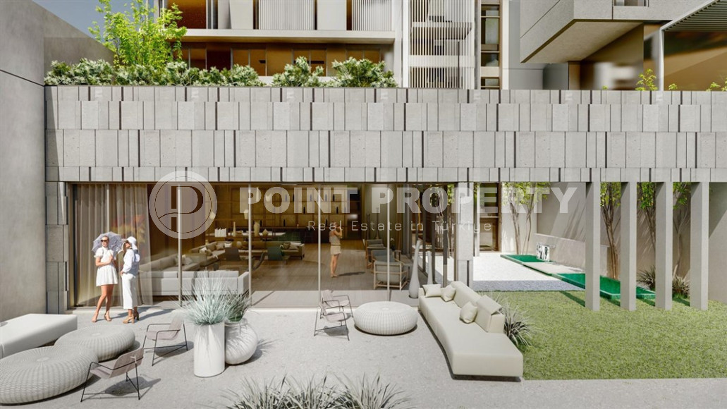 Уникальный инвестиционный проект с апартаментами различной планировки 1+1, 2+1, 3+1 от надежного застройщика в Авсалларе в пешей доступности от Средиземного моря-id-1181-фото-16