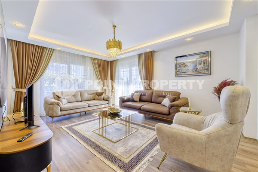 Меблированные апартаменты 2+1, 115м², в элитной резиденции, в 400м от моря в Махмутларе-id-2221-фото-1