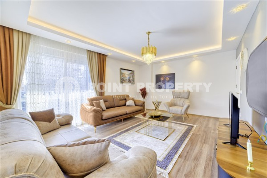 Меблированные апартаменты 2+1, 115м², в элитной резиденции, в 400м от моря в Махмутларе-id-2221-фото-2