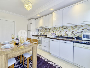 Меблированные апартаменты 2+1, 115м², в элитной резиденции, в 400м от моря в Махмутларе-id-2221-фото-4