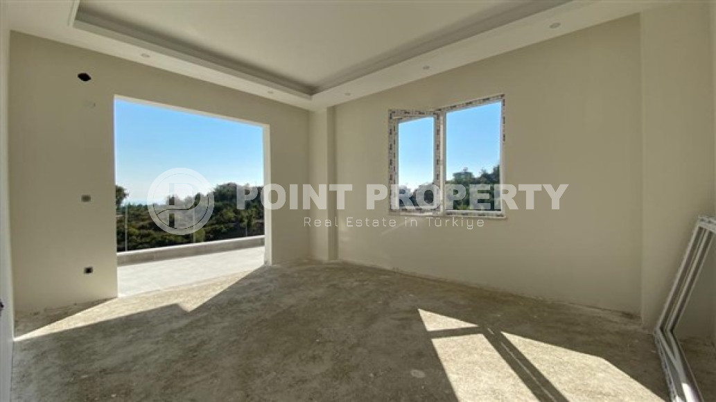 Семейные квартиры, 2+1, 3+1, 4+1, 101-212м², в доме городского типа в горном районе Алании Чиплаклы-id-2222-фото-3