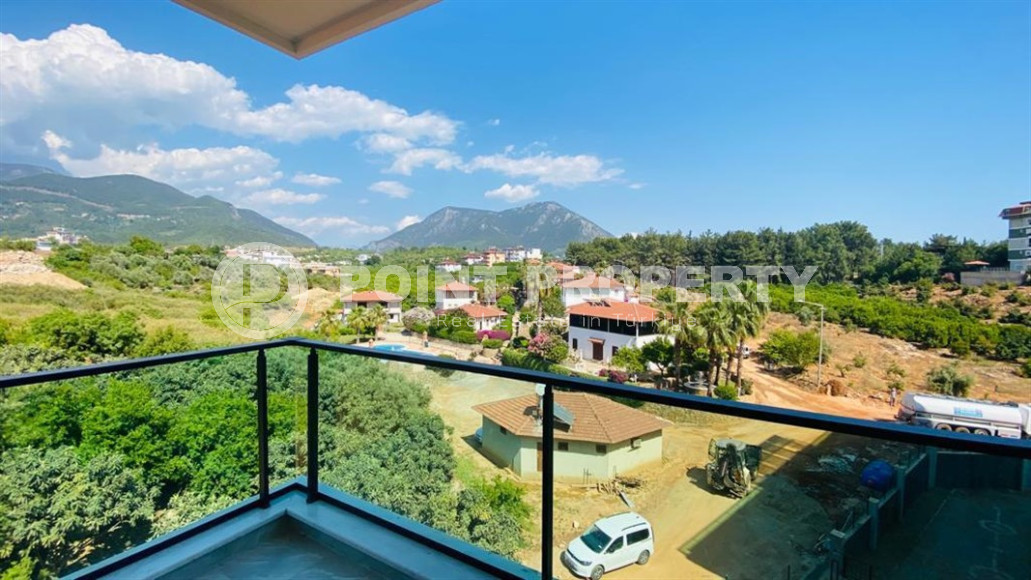 Furnished 1+1 apartment in a residence with infrastructure at the final stage of construction in the Oba district-id-1182-photo-7