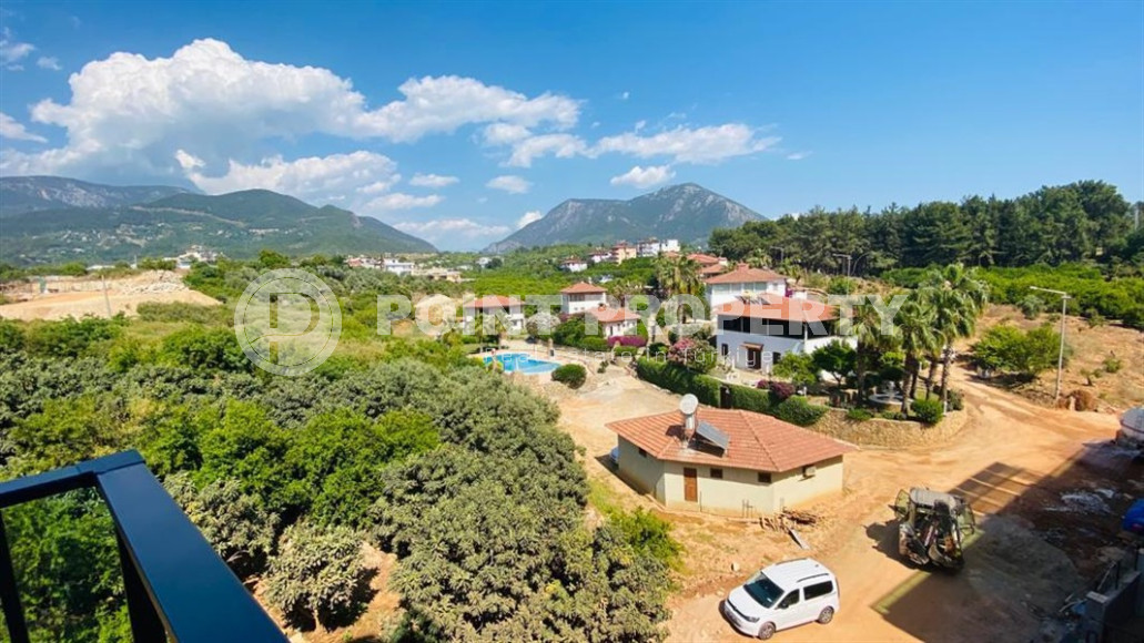 Furnished 1+1 apartment in a residence with infrastructure at the final stage of construction in the Oba district-id-1182-photo-8