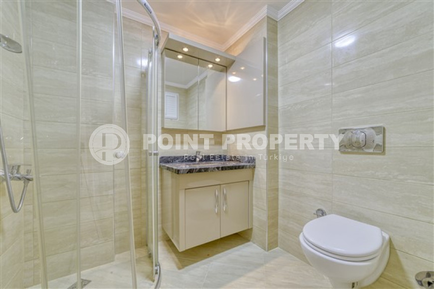 Просторная квартира с тремя спальнями, 230м², в комплексе с бассейном у моря в Кестеле, Алания-id-2224-фото-16