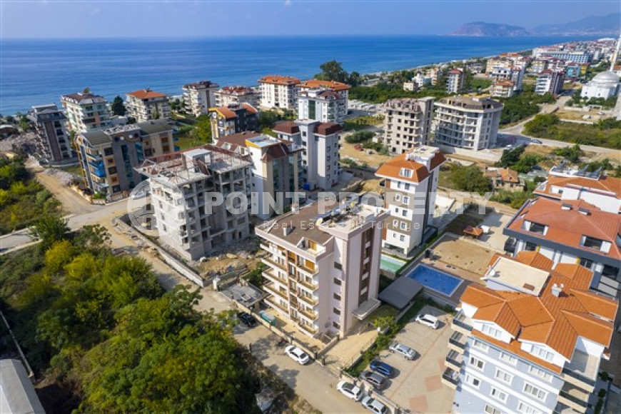 Просторная квартира с тремя спальнями, 230м², в комплексе с бассейном у моря в Кестеле, Алания-id-2224-фото-27