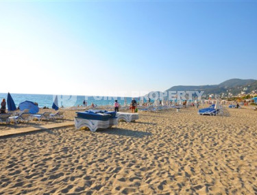 Стильная трехкомнатная квартира, 90м², с видом на пляж Клеопатры в центре Алании по отличной цене-id-2225-фото-2