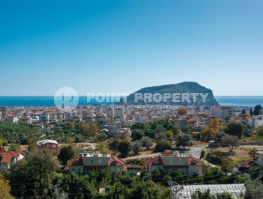 Меблированный пентхаус 3+1, 180м², с потрясающими видами в таунхаусе в районе Алании Тепе-id-2226-фото-3