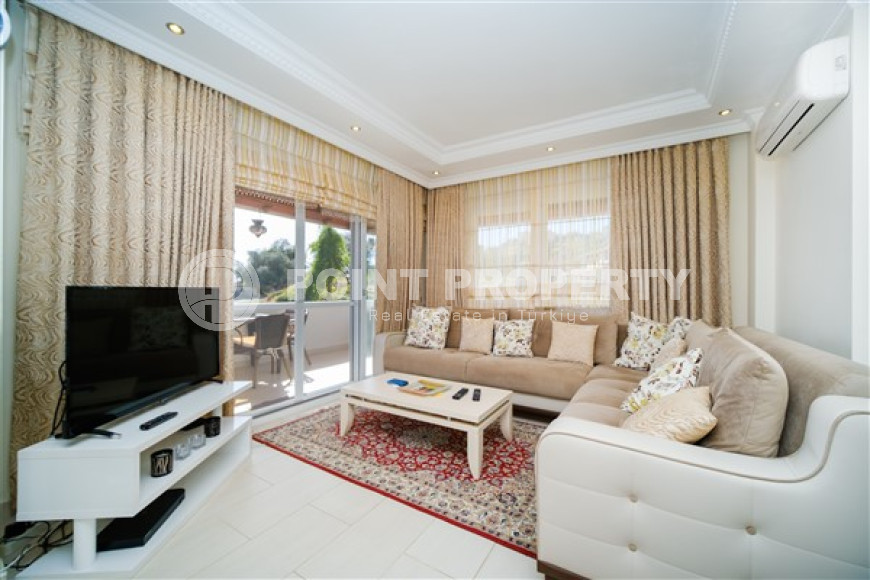 Меблированный пентхаус 3+1, 180м², с потрясающими видами в таунхаусе в районе Алании Тепе-id-2226-фото-5