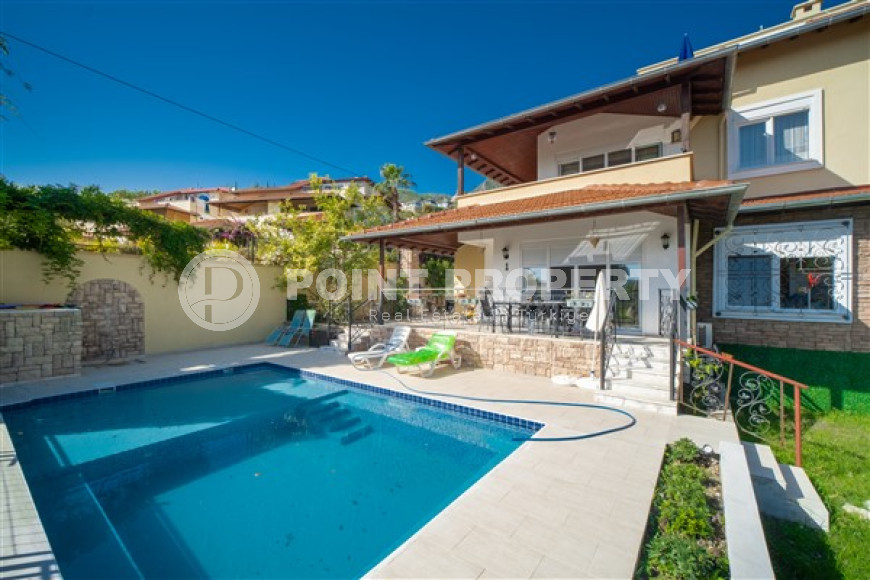 Меблированный пентхаус 3+1, 180м², с потрясающими видами в таунхаусе в районе Алании Тепе-id-2226-фото-21