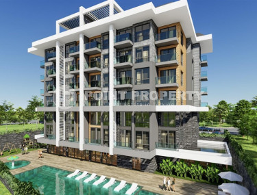 Investment project with interest-free installments just 300 from the beach, Kargicak-id-1016-photo-1