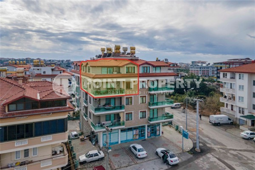 Spacious four bedroom penthouse, 220m², with separate kitchen, overlooking the mountains in Oba, Alanya-id-2228-photo-5