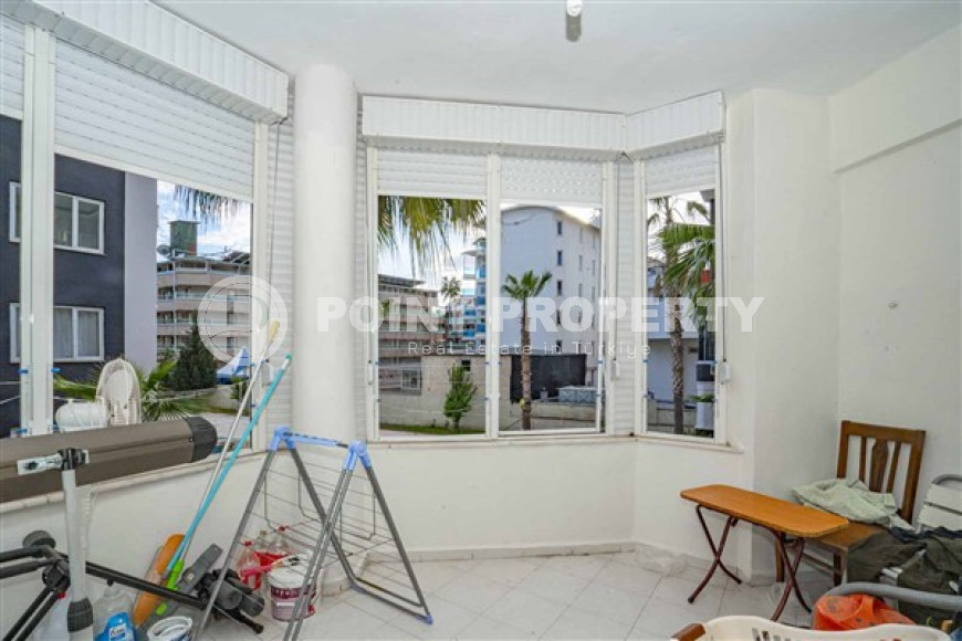 Трехкомнатная квартира, 85м², в уютной резиденции с бассейном на берегу моря в районе Алании Конаклы-id-2229-фото-14