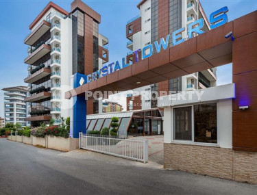 Elegant one-bedroom apartment, 77m², in a luxury complex in Alanya - Cikcilli-id-2231-photo-3