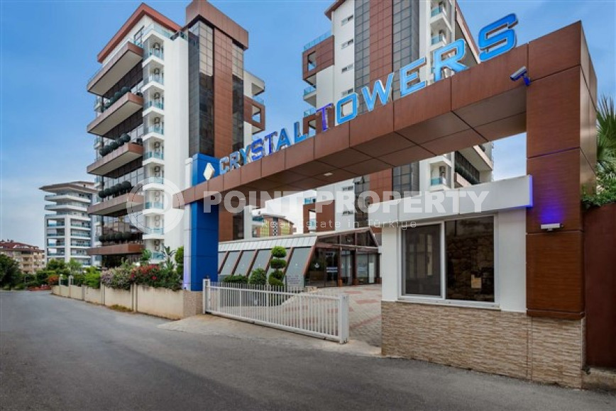 Elegant one-bedroom apartment, 77m², in a luxury complex in Alanya - Cikcilli-id-2231-photo-3