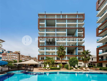 Elegant one-bedroom apartment, 77m², in a luxury complex in Alanya - Cikcilli-id-2231-photo-4
